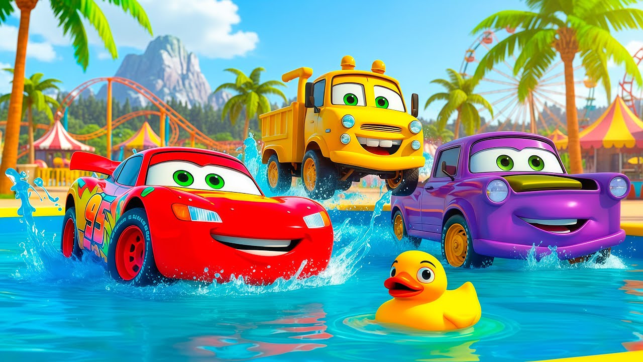 Will Mcqueen & Police Car escape from the giant spiders be successful Which Car escaped the desert