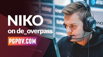 [CSGO POV] NiKo (FaZe) vs NiP / 30-10 / de_overpass // Player Settings in desc.
