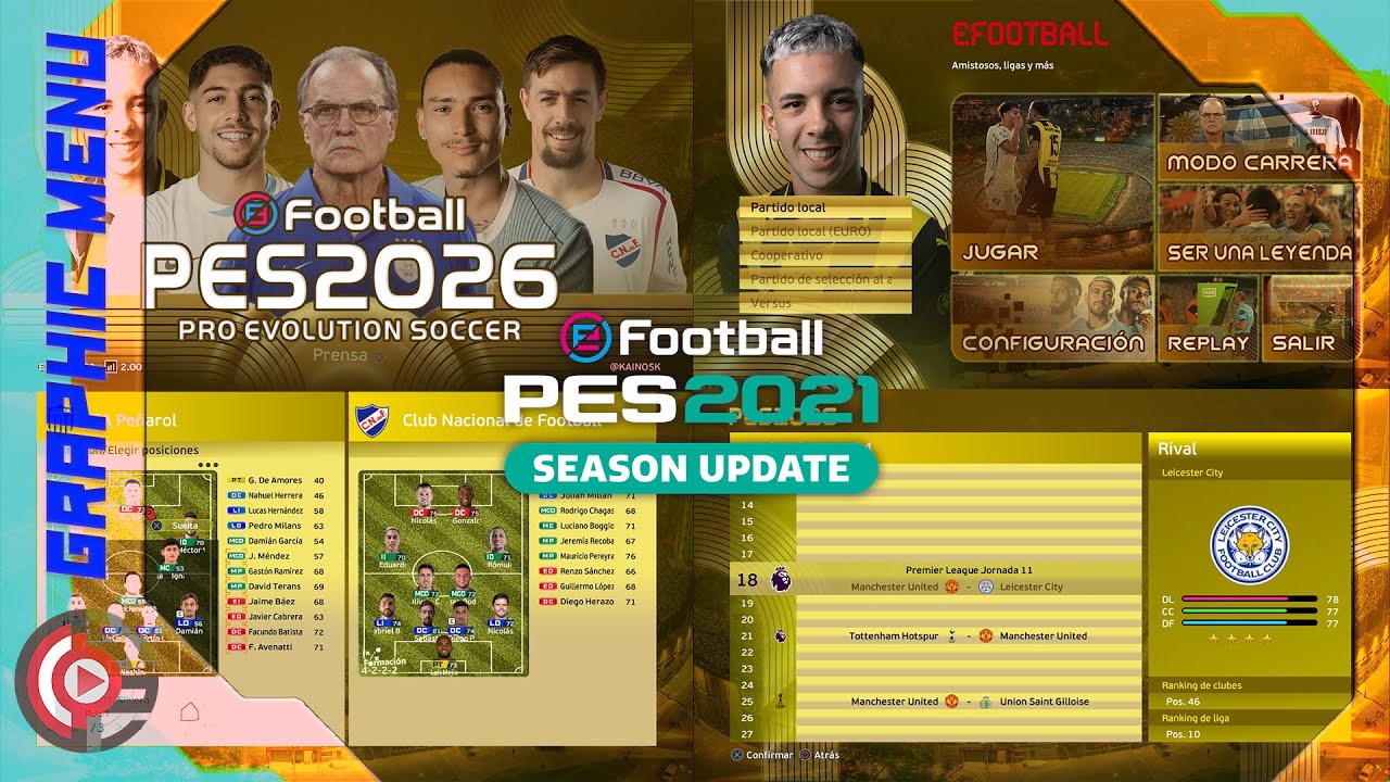 SPFootball Life | PES 2021 [PC] -  [PREMIUM] Custom Menu #1 Next-Gen Menu