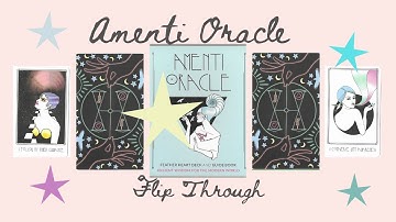 Amenti Oracle Feather Heart Deck | Flip Through