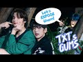 TXT MEMBERS EXPOSING SOOKAI AS GUMS | 껌딱지즈