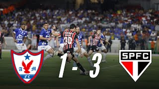 Águia 1 x 3 São Paulo | Melhores Momentos | Copa Brasil 2024