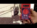 Check to see if wall outlet / plug works with Cen-tech digital multimeter from Harbor Feight