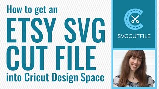 How to get an SVG file from Etsy to Cricut Design Space on a Windows PC Computer