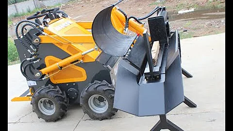 Skidsteer for Children | Truck Tunes for Kids | Twenty Trucks Channel | Skid Steer