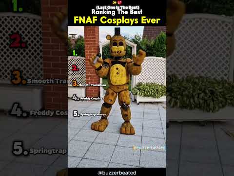 Ranking The Best FNAF Cosplays Ever