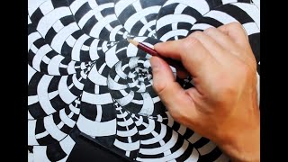Cool 3D Spiral Drawing