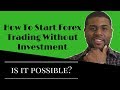 How To Earn Money Form Forex Trading Without Investment  Make $1000 Per Month India Hindi/Urdu-2020