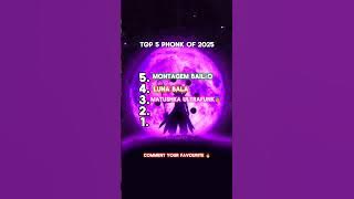 Top 5 PHONK songs of 2025 (so far)