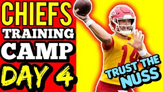 CHIEFS TRAINING CAMP DAY 4: More Melvin, Cyrus Goes Down