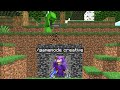 Creative speedrunner vs hunter in minecraft