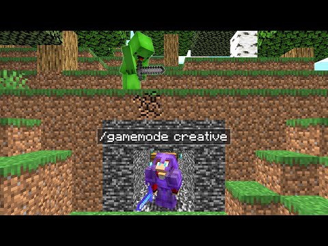 видео: CREATIVE Speedrunner VS Hunter in Minecraft