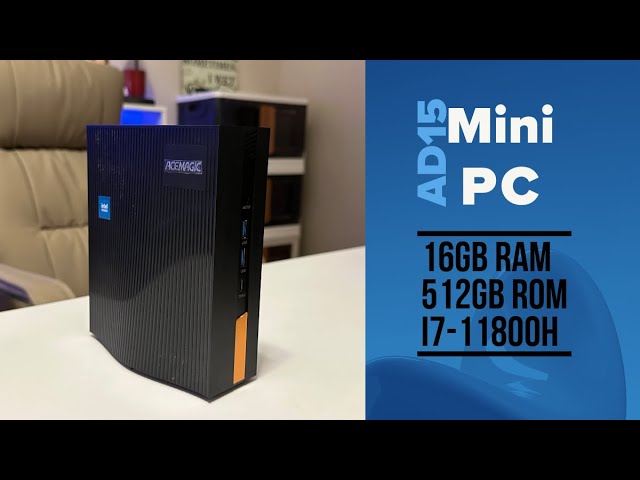 ACEMAGIC Mini PC,Intel 11th Core i7-11800H 16GB DDR4 500GB 