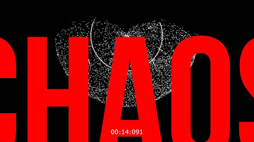 Visual explanation of 10000 double pendulums butterfly effect