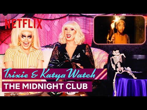 Drag Queens Trixie Mattel & Katya React to The Midnight Club | I Like to Watch | Netflix