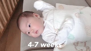 47th weeks the end of newborn period. I went back home after a postpartum care center left.