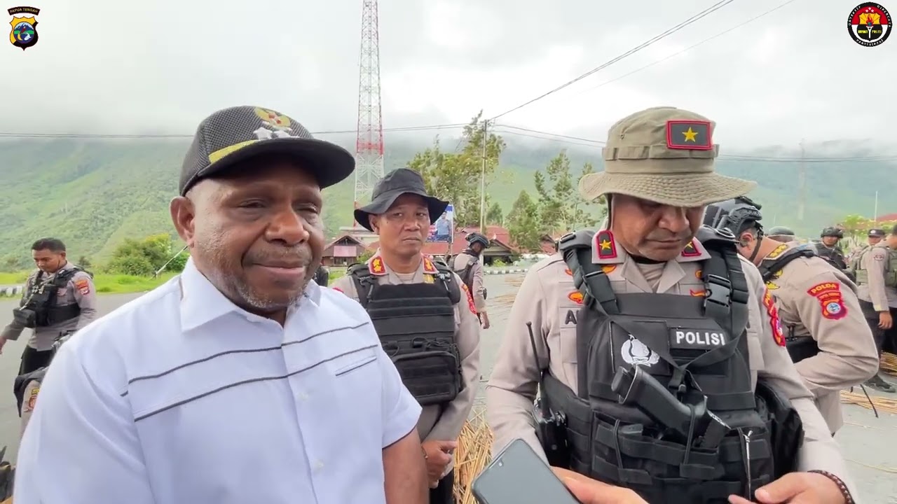 Patroli Dan Razia Alat Perang Skala Besar Gabungan TNI-POLRI Yang Di Pimpin Kapolda Papua Tengah