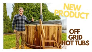 Off-Grid Oasis: Unveiling the NEW Wood-Fired Hot Tub Revolution!