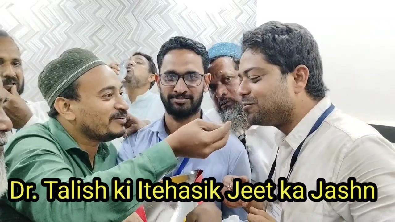 Bhiwandi West me MLA Rais Shaikh ka Jalwa Ward no 5 Dr Talish ne Kiya MLA Rais Shaikh ka Shukriya 