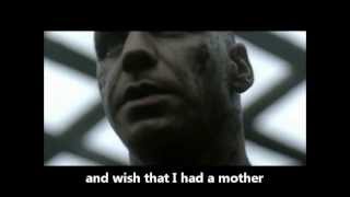 Video thumbnail of "Rammstein- Mutter (English translation)"