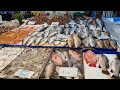 [4K] Fresh Seafood in Thailand @ Naklua Fish Market Pattaya