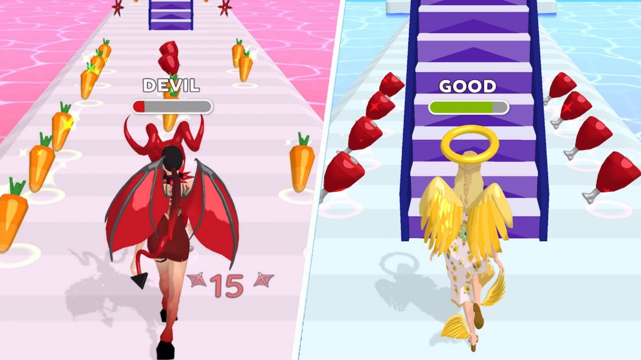 Destiny Run 👼❓😈 All Levels Gameplay Trailer Android, iOS DR1GP10