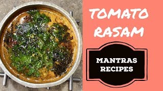 tomato rasam recipe| tamata charu| thakkali rasam recipe