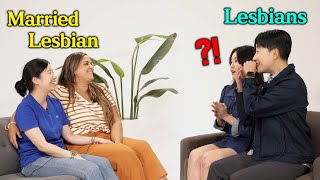 &quot;Is it possible?&quot; Korean Gay Couples meets Married Lesbian Couple for the first time! | LGBTQ+