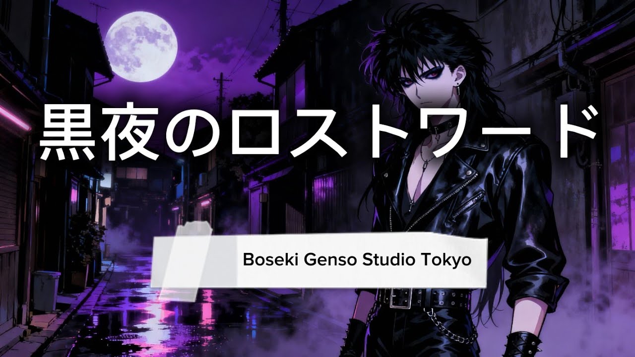 [Visual Kei / J-Rock] Lost Word in Black Night | 黒夜のロストワード