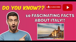 10 Interesting facts about Italy!! #italytravel #facts #travel #history