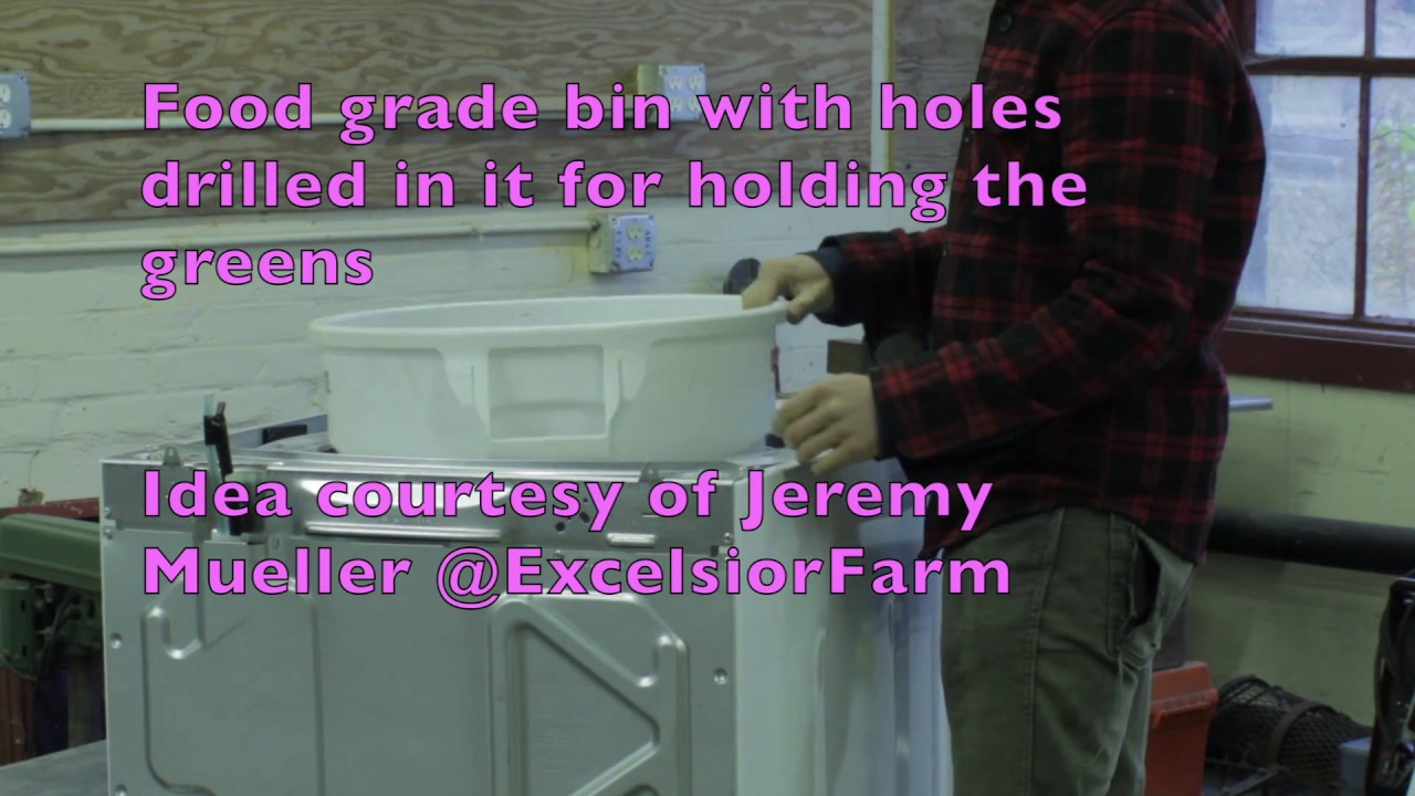 Washing Machine to Salad Spinner Part 1 YouTube