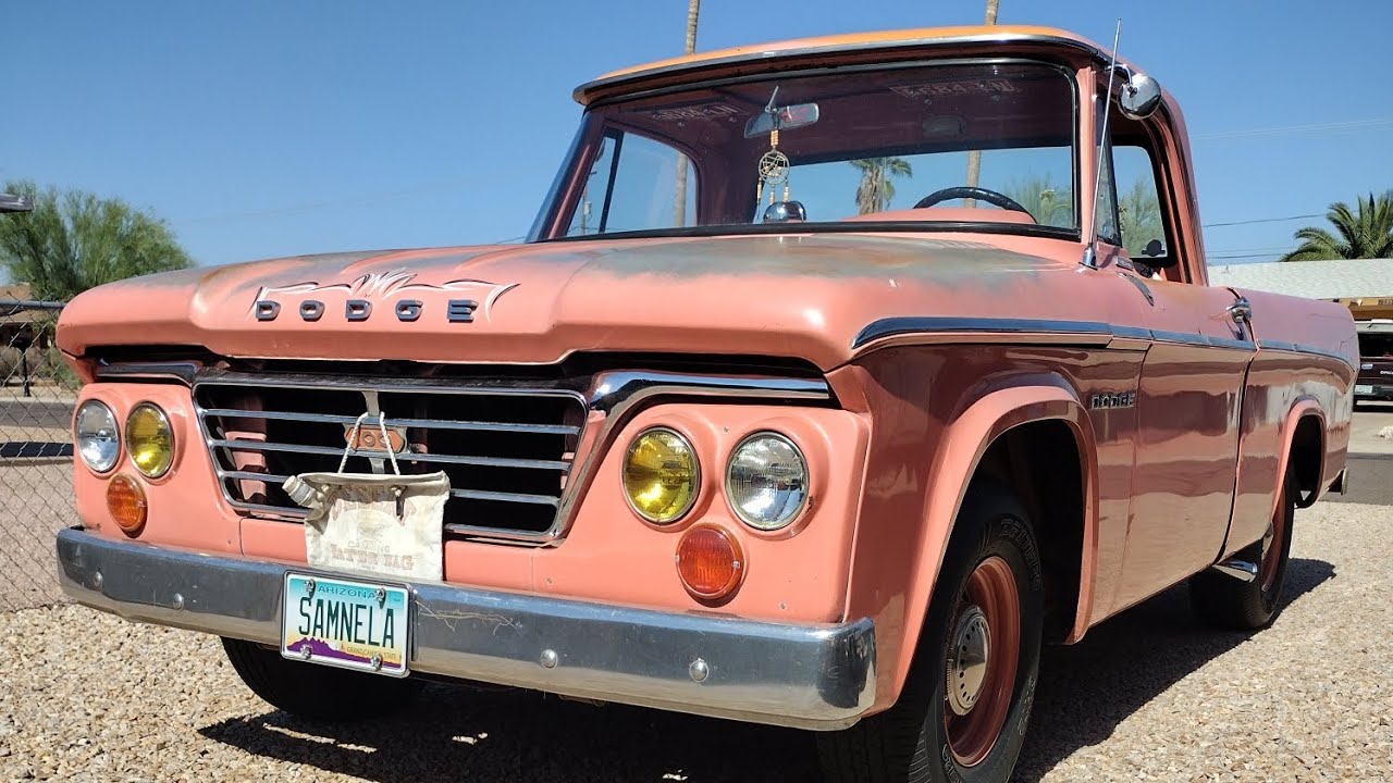 Taking our 1964 Dodge D100 for a drive