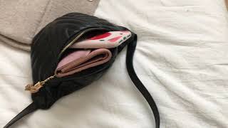 Sac Banane Femme Tendance Cuir Noir