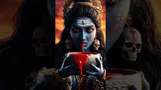 When darkness prevails, the Divine Mother awakens. Witness the fierce power of Maa Kali. 🔱🖤 #MaaKali