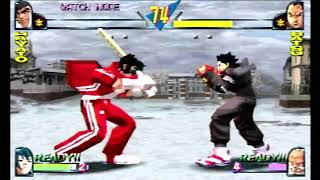 Rival Schools(PS1)-Hayato/Natsu vs Batsu/Raizo