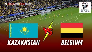 Giant vs Underdog! 🐺🔥 Kazakhstan vs Belgium | WC 2026 Qualifiers | Full Match Prediction