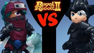 ROYAL REVOLT 2 - TOP 1 vs TOP 2 PLAYER IN THE WORLD screenshot 4