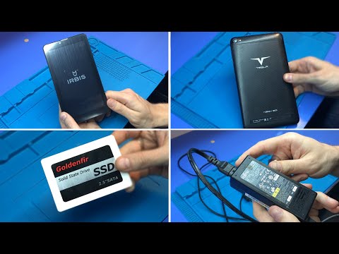 Видео: Ремонты для начинающих: Сломался SSD Goldenfir 240Гб | Планшеты TESLA | IRBIS | Блок Fujitsu