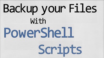How to Convert PowerShell Scripts to .Exe | Copy Files with PS