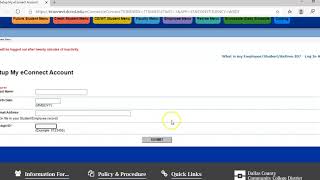 Set Up My Econnect Account