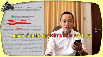 Người Tố Làm Đơn Phản Bác Kết Luận Của Thanh Tra CATPHCM Vụ CSGT Tân Sơn Nhất Bị Tố Đòi 6,2 Triệu