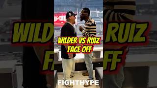 Deontay Wilder \u0026 Andy Ruiz FACE OFF