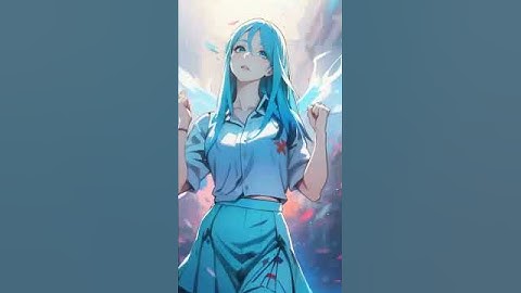 sky  #aiartanimation #animecharacter #dancing #shorts