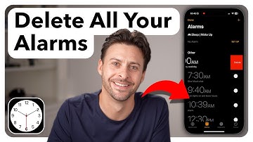 Hoe verwijder je alle alarmen op de iPhone?