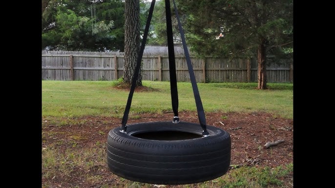 Easy DIY Tire Swing - Ella Claire & Co.