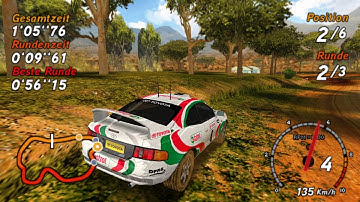 PSP on PC | Sega Rally | Gameplay | PPSSPP | Intel Core i5-4210U | nVIDIA GeForce 840M