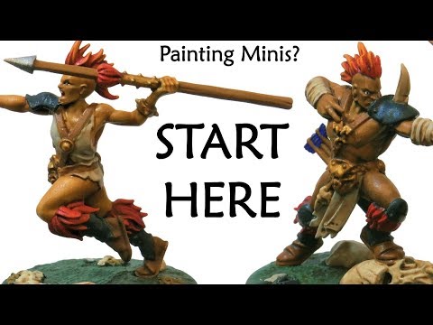 Video: How To Paint Miniatures