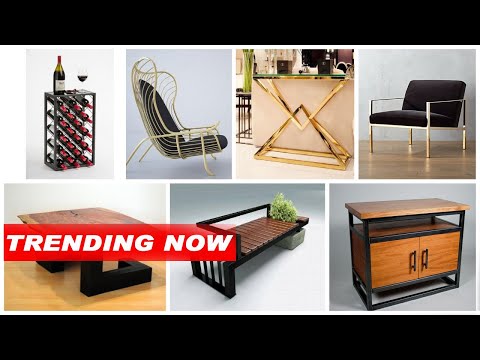 100+ Metal Furniture Ideas for Your modern Home Decoration PART 1