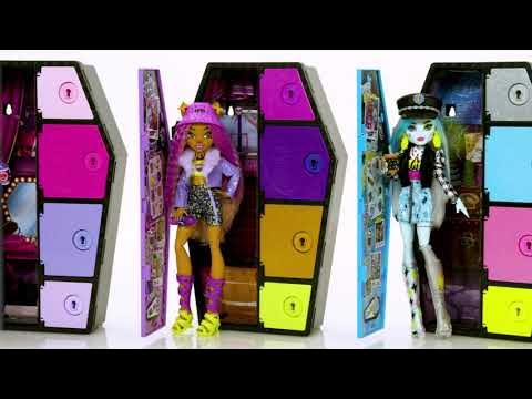 Conjunto Boneca E Acessórios - Monster High - Segredos Da Caveira