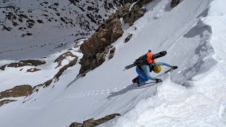 Grizzly Peak - Piggly Wiggly, Hourglass Couloir, and Dave's Wave Ski Descents